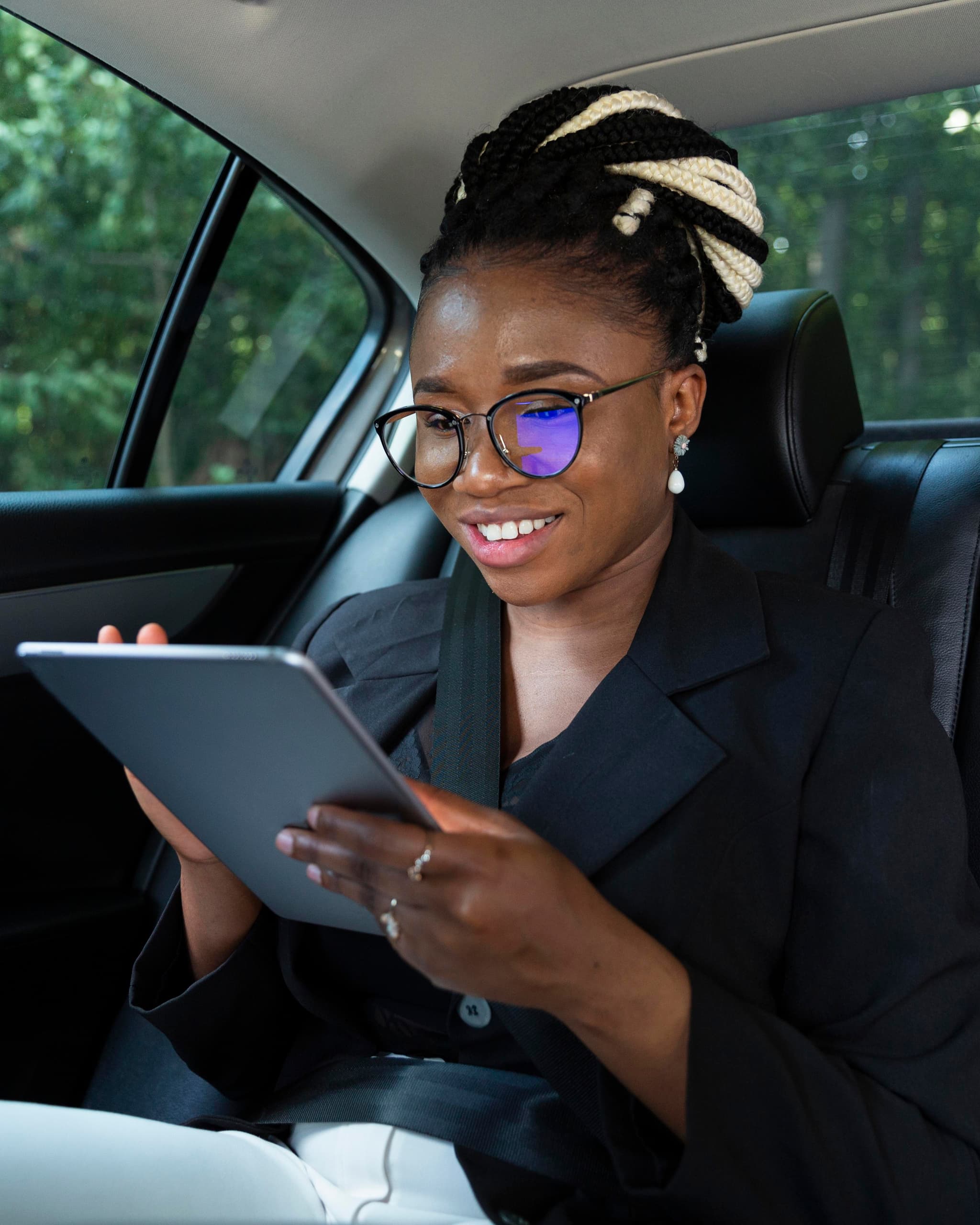 booking or ride hailing with a driver